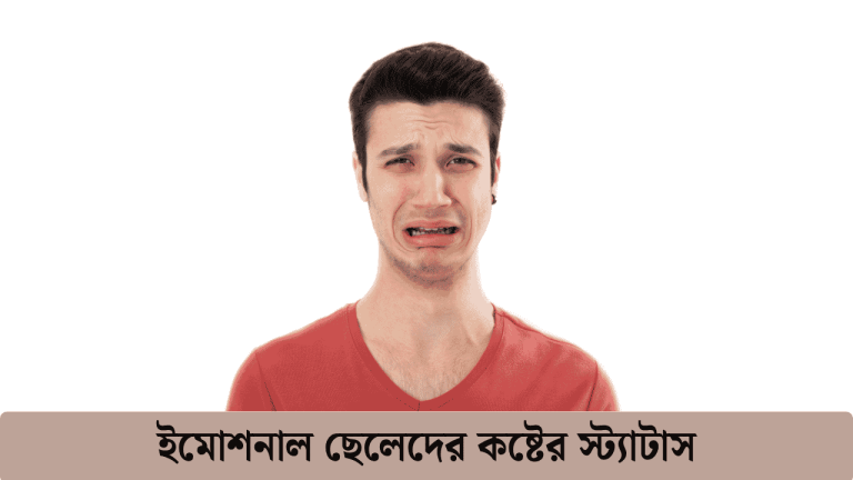 ইমোশনাল ছেলেদের কষ্টের স্ট্যাটাস
