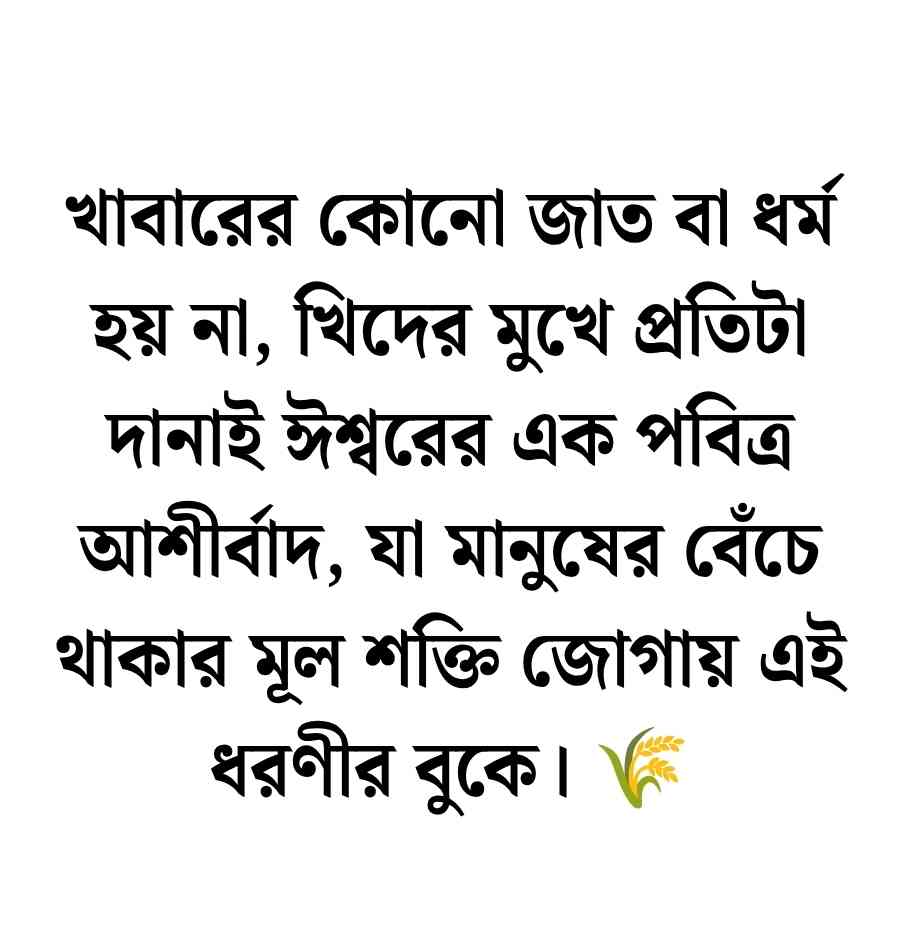 খাবার নিয়ে উক্তি: প্রিয় খাবার নিয়ে কিছু কথা ও ফেসবুক স্ট্যাটাস 2026 খাবার নিয়ে উক্তি