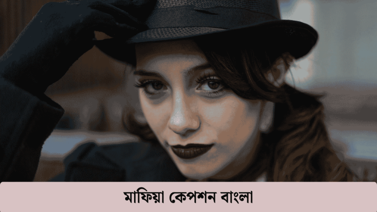 মাফিয়া কেপশন বাংলা